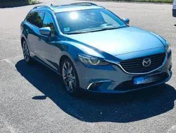 Blau Gebraucht 2017 Mazda 6 Nakama Intense Kombi | 20.000 €