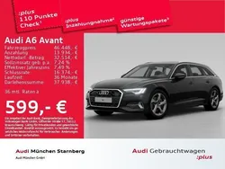 Mythosschwarz metallic Gebraucht 2024 Audi A6 Advanced Plus Kombi | 50.115 €