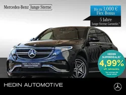 Schwarz Gebraucht 2022 Mercedes EQC400 AMG line SUV | 46.800 € (Teuer)