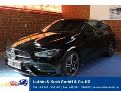 Schwarz Gebraucht 2021 Mercedes CLA250e Shooting Brake AMG Kombi | 26.800 € (Superpreis)
