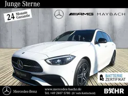 Unilack polarweiß Gebraucht 2024 Mercedes C300e AMG Kombi | 51.950 € (Fairer Preis)