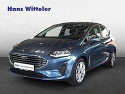 Chromablau Gebraucht 2022 Ford Fiesta Titanium Kleinwagen | 15.990 € (Fairer Preis)