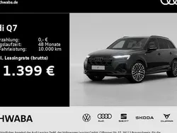 Schwarz Neu 2025 Audi Q7 S-Line SUV | 119.590 €