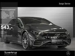 Metalliclack graphitgrau Gebraucht 2022 Mercedes EQS580 AMG Limousine | 68.858 € (Guter Preis)