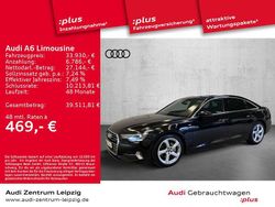 Brillantschwarz Gebraucht 2022 Audi A6 Sport Limousine | 33.930 € (Superpreis)