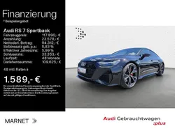 Mythosschwarz metallic Gebraucht 2024 Audi RS7 Sportback Ambiente Kleinwagen | 117.890 € (Etwas zu teuer)