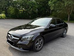 Schwarz Gebraucht 2020 Mercedes C180 AMG line Limousine | 25.000 €