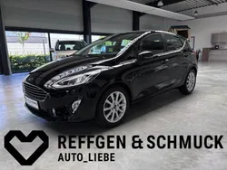 Schwarz (iridiumschwarz) Gebraucht 2019 Ford Fiesta Titanium Kleinwagen | 13.440 € (Fairer Preis)