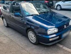 Blau Gebraucht 1996 VW Golf Cabriolet Cabrio | 3.500 € (Teuer)