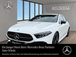 Weiß Gebraucht 2024 Mercedes A200 AMG Limousine | 34.844 € (Fairer Preis)