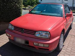 Rot Gebraucht 1996 VW Golf Cabriolet Cabrio | 1.100 €