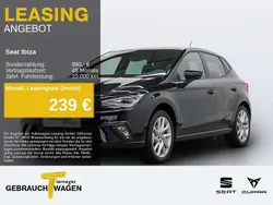 Mitternachtsschwarz Neu 2025 Seat Ibiza FR Limousine | 24.480 € (Etwas zu teuer)