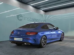 Blau Gebraucht 2022 Mercedes C180 AMG Coupé | 35.648 € (Guter Preis)