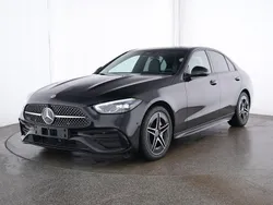 Metalliclack obsidianschwarz Gebraucht 2024 Mercedes C300 AMG Limousine | 45.790 € (Guter Preis)