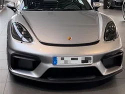 Silber Gebraucht 2023 Porsche Cayman GT4 Coupé | 123.500 € (Fairer Preis)