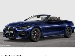Blau Gebraucht 2022 BMW 420 M Sport Cabrio | 39.490 € (Teuer)