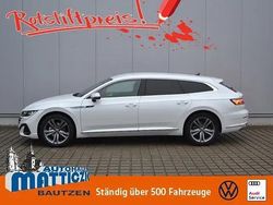 Oryxweiß perlmutteffekt (metallic) Gebraucht 2021 VW Arteon R-line Kombi | 33.860 € (Fairer Preis)