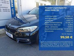 Schwarz metallic Gebraucht 2015 BMW 116 Advantage Kleinwagen | 11.750 € (Etwas zu teuer)