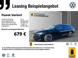 Schwarz Neu 2025 VW Passat IQ Drive Kombi | 52.888 € (Teuer)