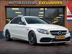 Weiß Gebraucht 2015 Mercedes C63 AMG AMG Limousine | 35.903 € (Fairer Preis)