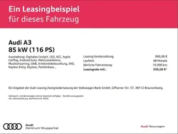 Schwarz Neu 2025 Audi A3 Sportback Limousine | 30.990 € (Fairer Preis)