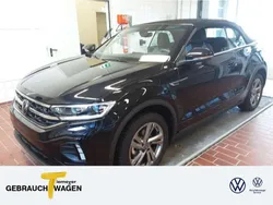Deep black perleffekt Gebraucht 2024 VW T-Roc Cabriolet R-line Cabrio | 34.960 € (Fairer Preis)