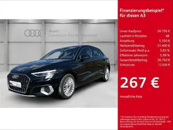 Brillantschwarz Gebraucht 2022 Audi A3 Ambiente | 26.750 € (Guter Preis)