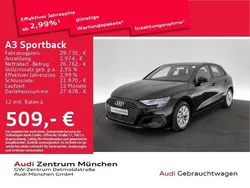 Brillantschwarz Gebraucht 2022 Audi A3 Sportback e-tron S-Line Limousine | 28.976 € (Fairer Preis)