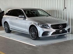 Silber Gebraucht 2018 Mercedes C220 AMG Kombi | 24.900 € (Fairer Preis)