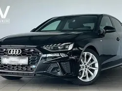 Mythosschwarz metallic Gebraucht 2023 Audi A4 S-Line Limousine | 33.980 € (Fairer Preis)