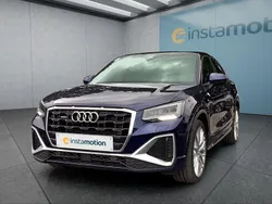 Blau Gebraucht 2022 Audi Q2 S-Line SUV | 34.449 €