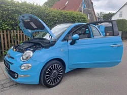 Blau Gebraucht 2016 Fiat 500 Cabrio | 8.499 € (Fairer Preis)