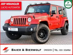 Sunset orange p/c Gebraucht 2015 Jeep Wrangler Sahara SUV | 39.990 € (Teuer)