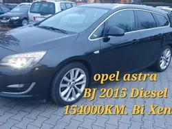 Schwarz Gebraucht 2015 Opel Astra Exklusiv Kombi | 7.200 € (Fairer Preis)