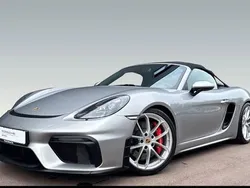 Silber Gebraucht 2021 Porsche Boxster Spyder Cabrio | 112.500 € (Teuer)