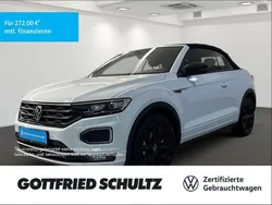Weiß Gebraucht 2021 VW T-Roc Cabriolet R-line Cabrio | 27.950 € (Fairer Preis)