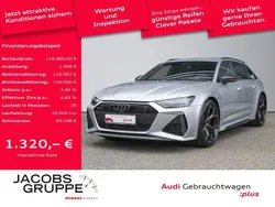 Florettsilber metallic Gebraucht 2023 Audi RS6 Performance Kombi | 118.980 € (Superpreis)