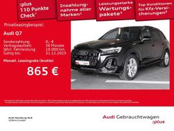 0e mythosschwarz metallic Gebraucht 2024 Audi Q7 S-Line SUV | 72.950 € (Guter Preis)