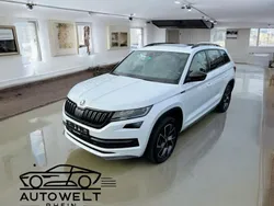 Weiß Gebraucht 2021 Skoda Kodiaq SportLine SUV | 30.990 € (Fairer Preis)