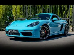 Blau Gebraucht 2018 Porsche 718 Cayman S Chrono | 74.990 € (Teuer)