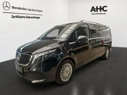 Obsidianschwarz metallic Gebraucht 2024 Mercedes EQV300 Van / Kleinbus | 56.525 € (Teuer)
