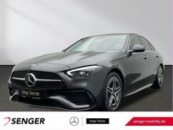 Grau Gebraucht 2024 Mercedes C220 AMG Limousine | 44.650 € (Teuer)