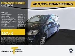 Schwarz Gebraucht 2021 VW up! move up! Kleinwagen | 11.940 € (Fairer Preis)
