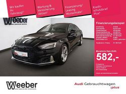 Mythosschwarz (metallic) Gebraucht 2021 Audi A5 Sportback Advanced Kleinwagen | 31.150 € (Guter Preis)