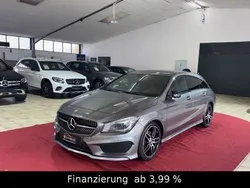 Grau Gebraucht 2016 Mercedes CLA180 Shooting Brake AMG line Kombi | 17.999 € (Fairer Preis)