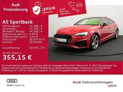 Progressivrot metallic Gebraucht 2024 Audi A5 Sportback Business Limousine | 55.480 €