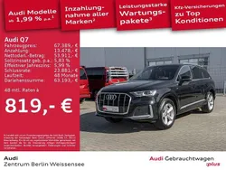 Schwarz Gebraucht 2023 Audi Q7 S-Line SUV | 67.389 € (Superpreis)
