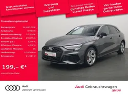 Daytonagrau perleffekt Gebraucht 2022 Audi A3 Sportback e-tron S-Line Limousine | 34.480 €