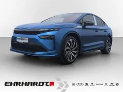 Blau Neu 2025 Skoda Enyaq iV SportLine SUV | 55.990 € (Fairer Preis)