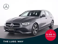 Metalliclack selenitgrau Gebraucht 2023 Mercedes C180 Avantgarde Kombi | 33.735 € (Guter Preis)